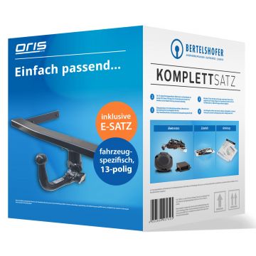 Für Citroen C4 Cactus ab14 Anhängekupplung abnehmbar vertikal inkl 13p E-Satz